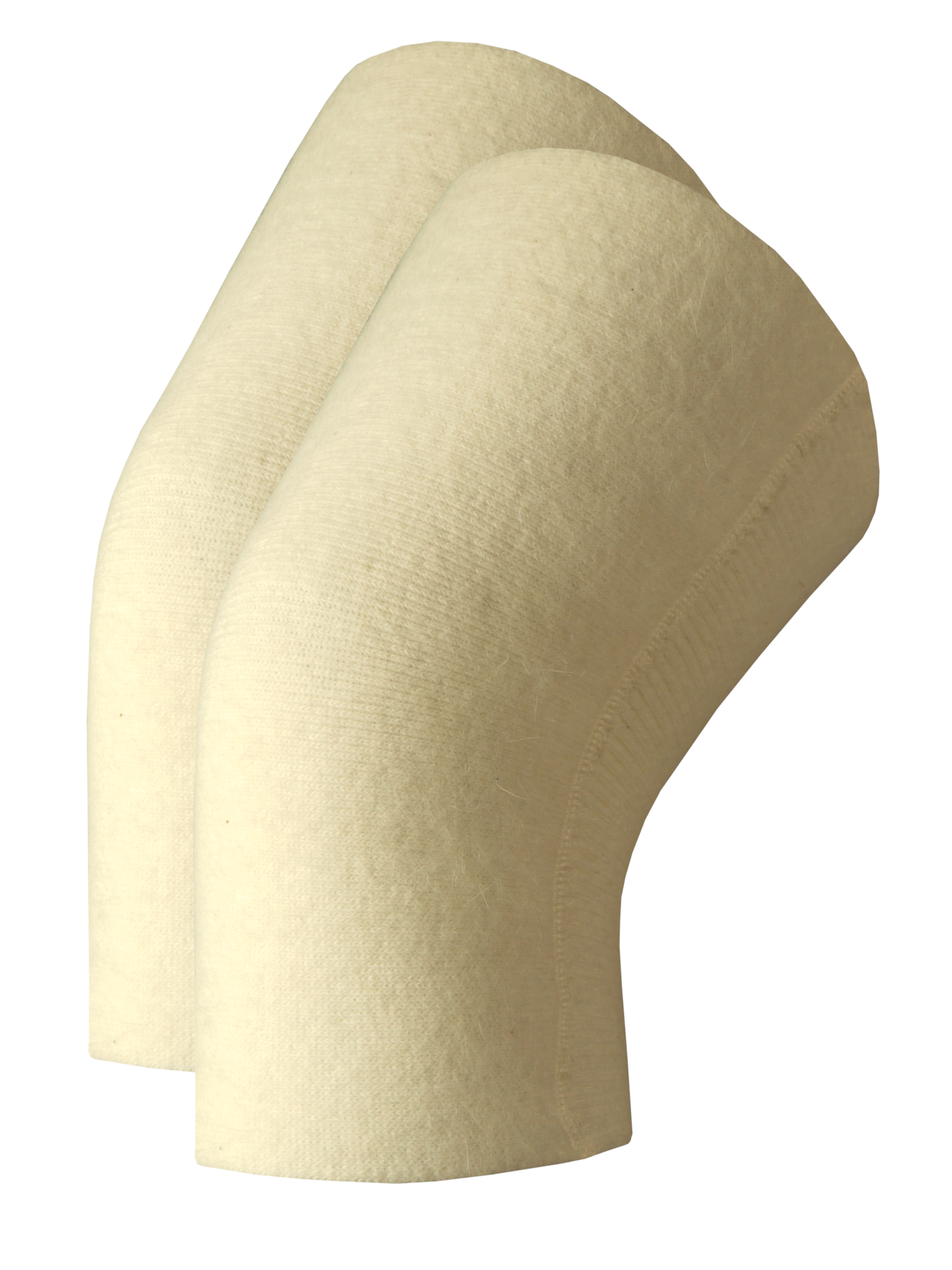 Gelenkwärmer für Knie und Ellenbogen <p> 60% Angora | 20% Polyamid | 12% Schurwolle | 8% Elasthan