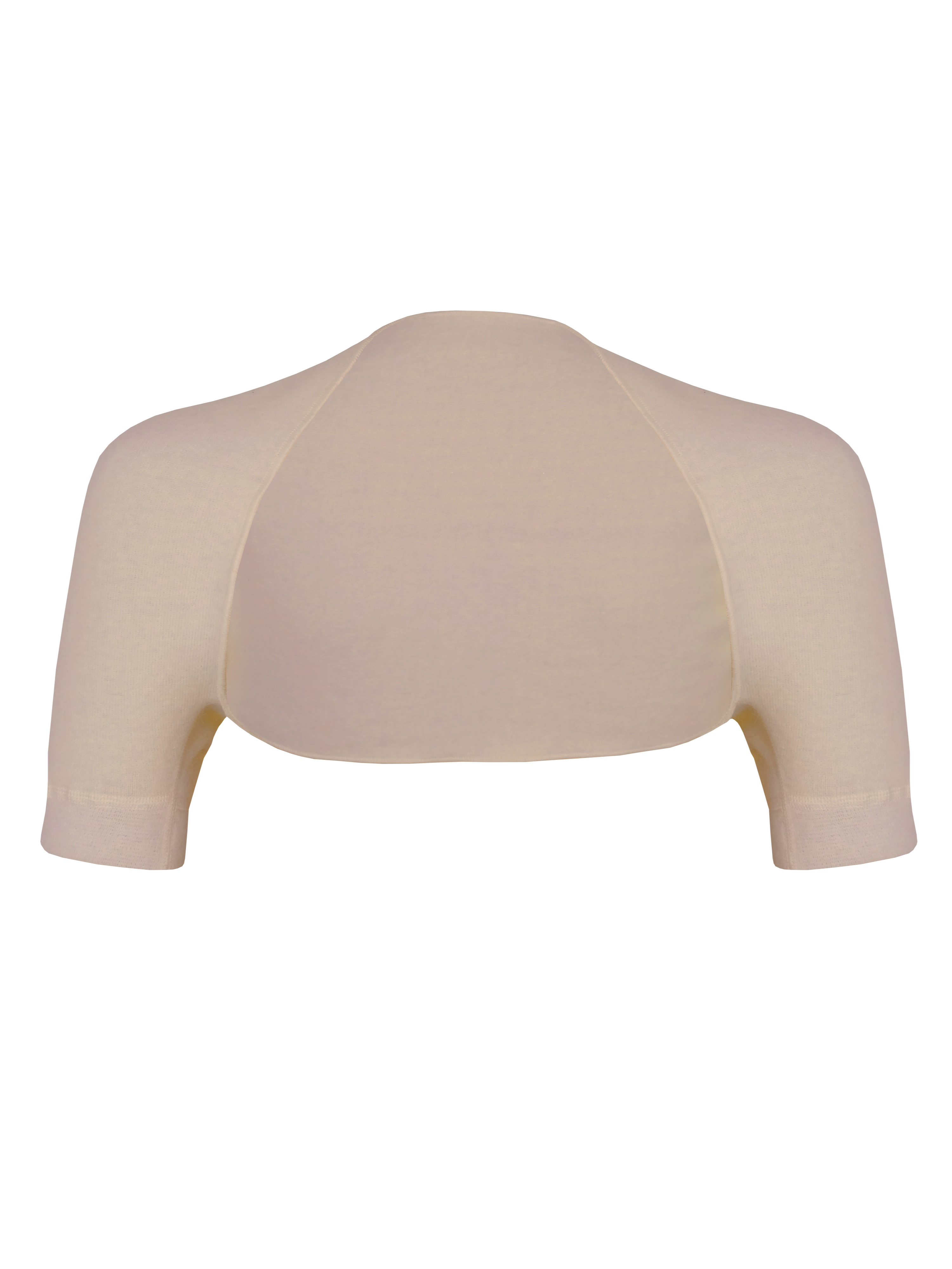 Bettschal kurzarm <p> 70% Angora 15% Schurwolle 15% Polyamid