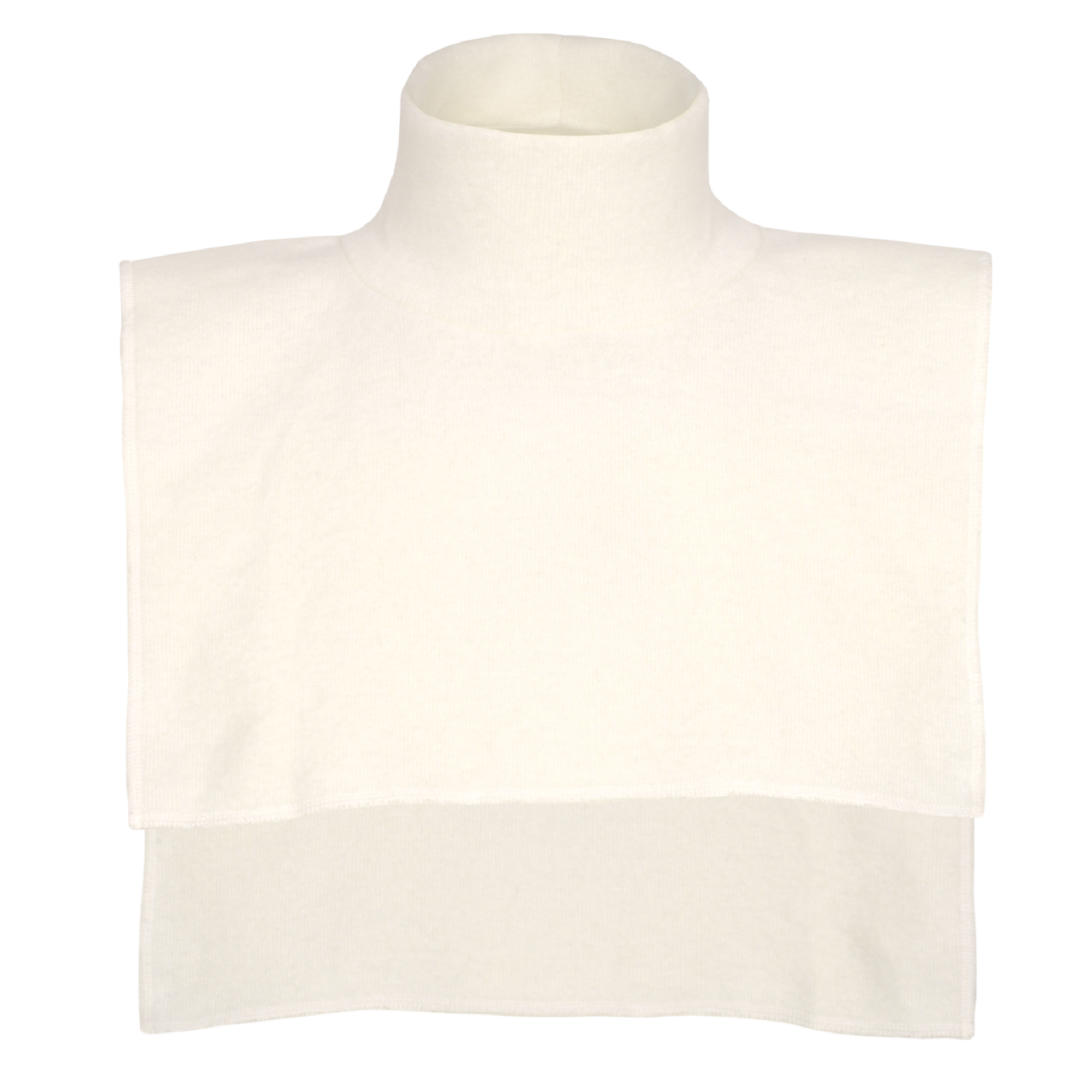 Stehkrageneinsatz <p> 40% Angora 60% Baumwolle