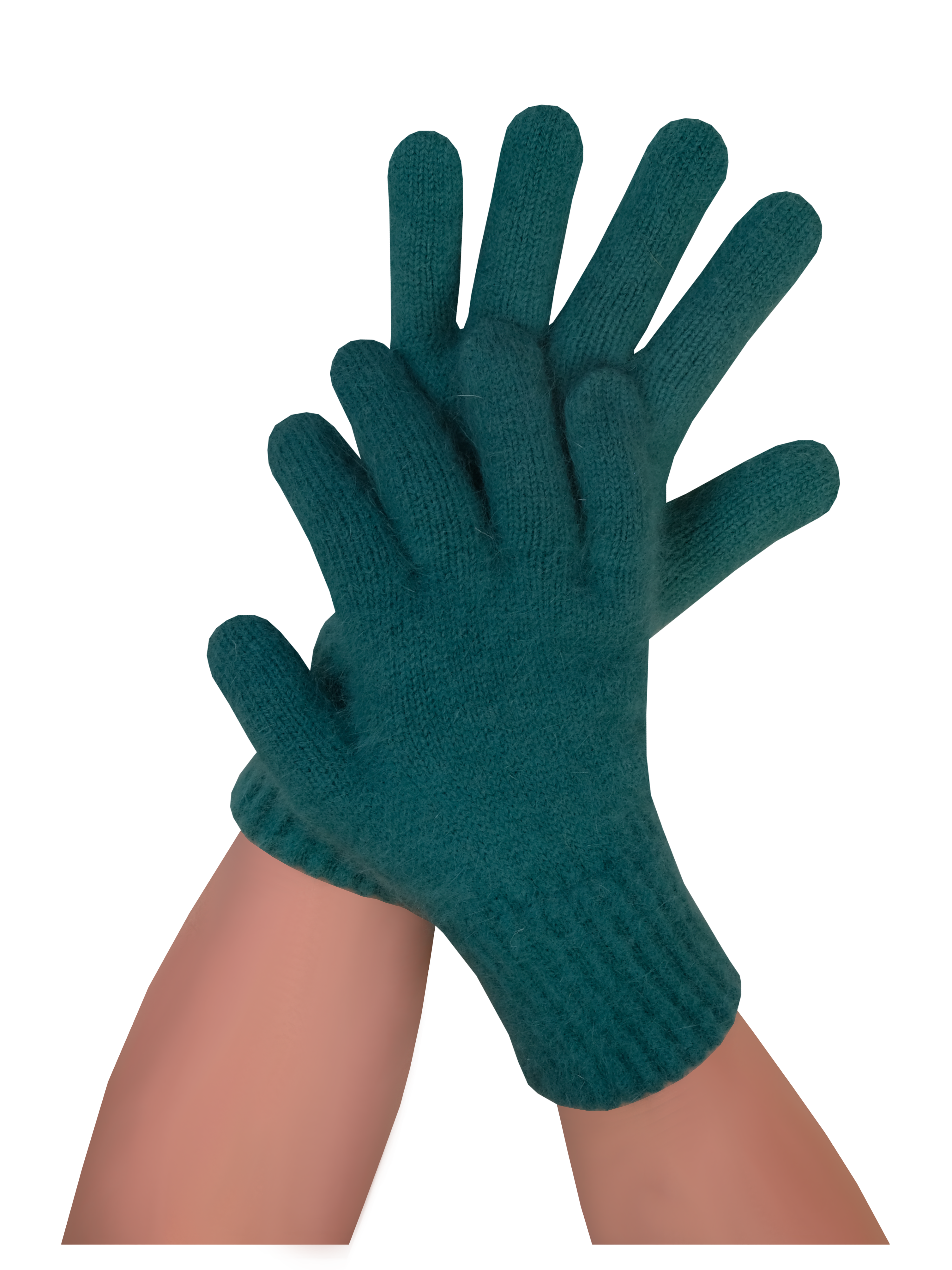 Fingerhandschuh <p> mit 75% Angora