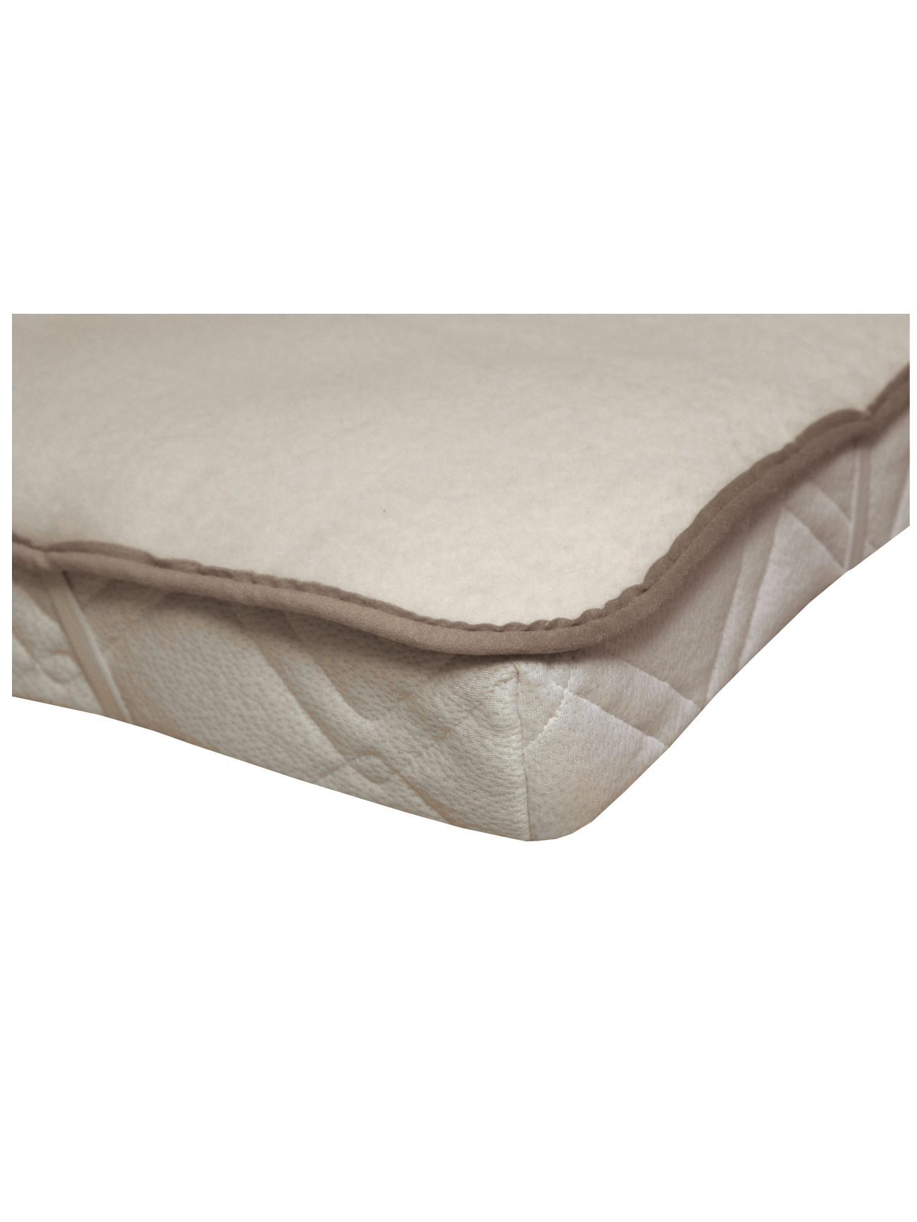 Angora - Matratzenauflage mit Spanngummi <p> 50% Angora 50% Schurwolle