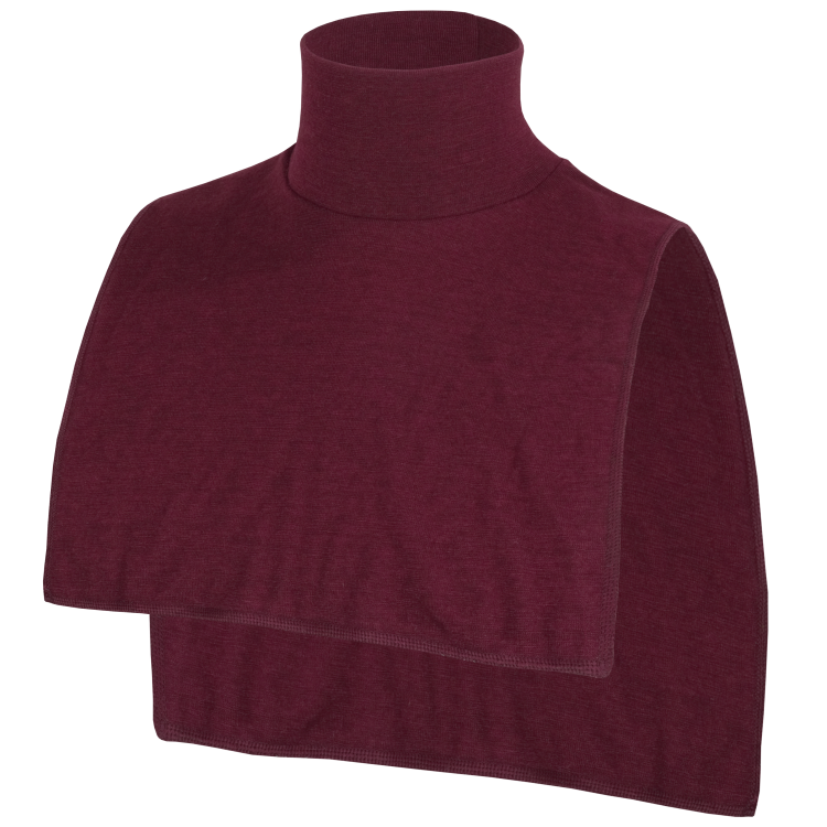 Stehkrageneinsatz <p> 40% Angora 60% Baumwolle