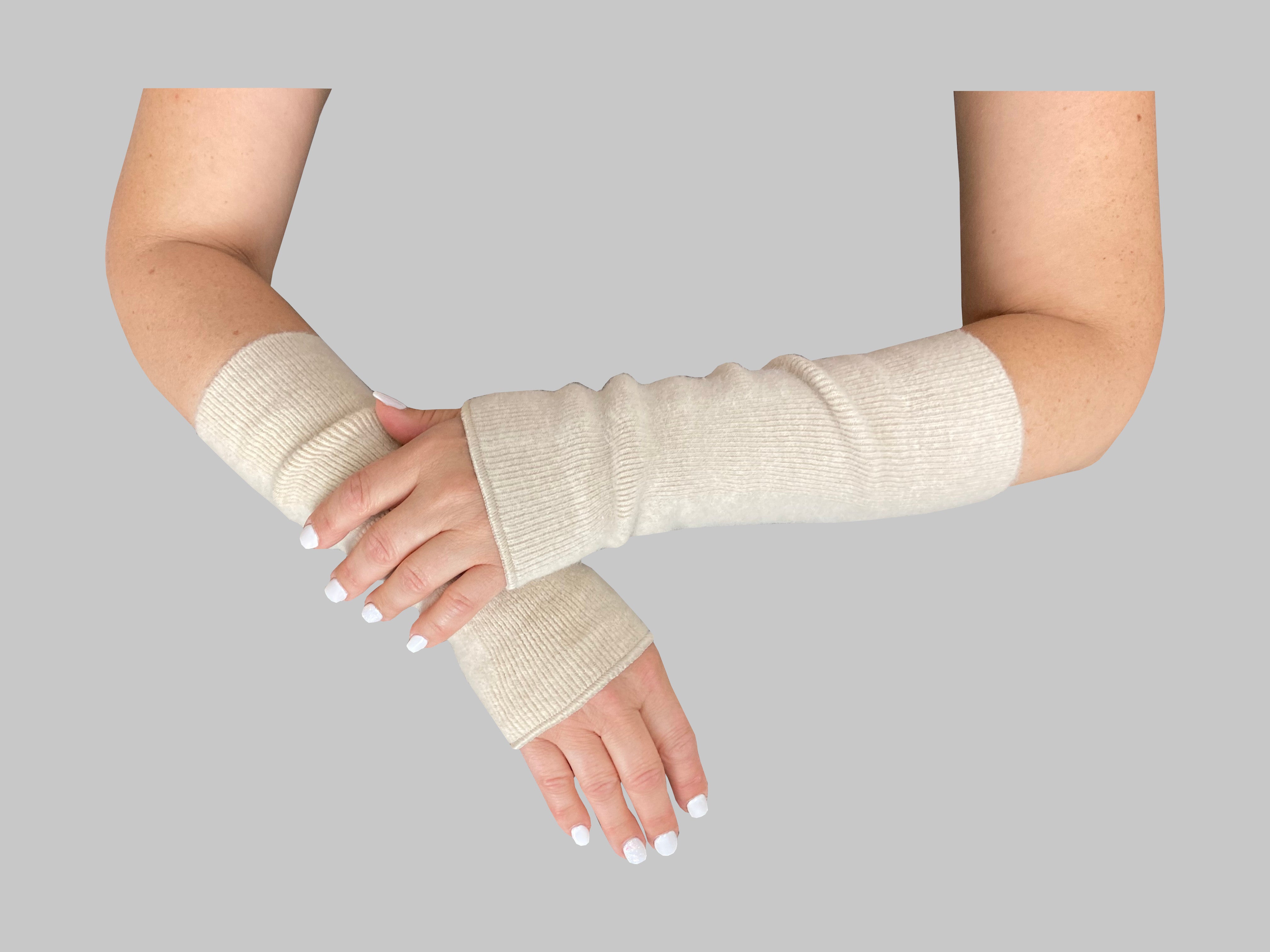 Armstulpen mit 45% Angora