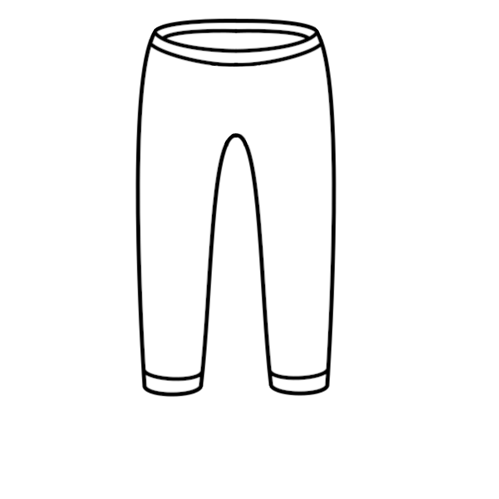 Kinderhose knöchellang <p> 70% Schurwolle | 30% Seide