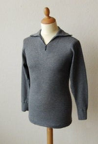 Rollkragenpullover mit Reißverschluss für Damen und Herren <p> 25% Angora 75% Microfaser (Polyester)