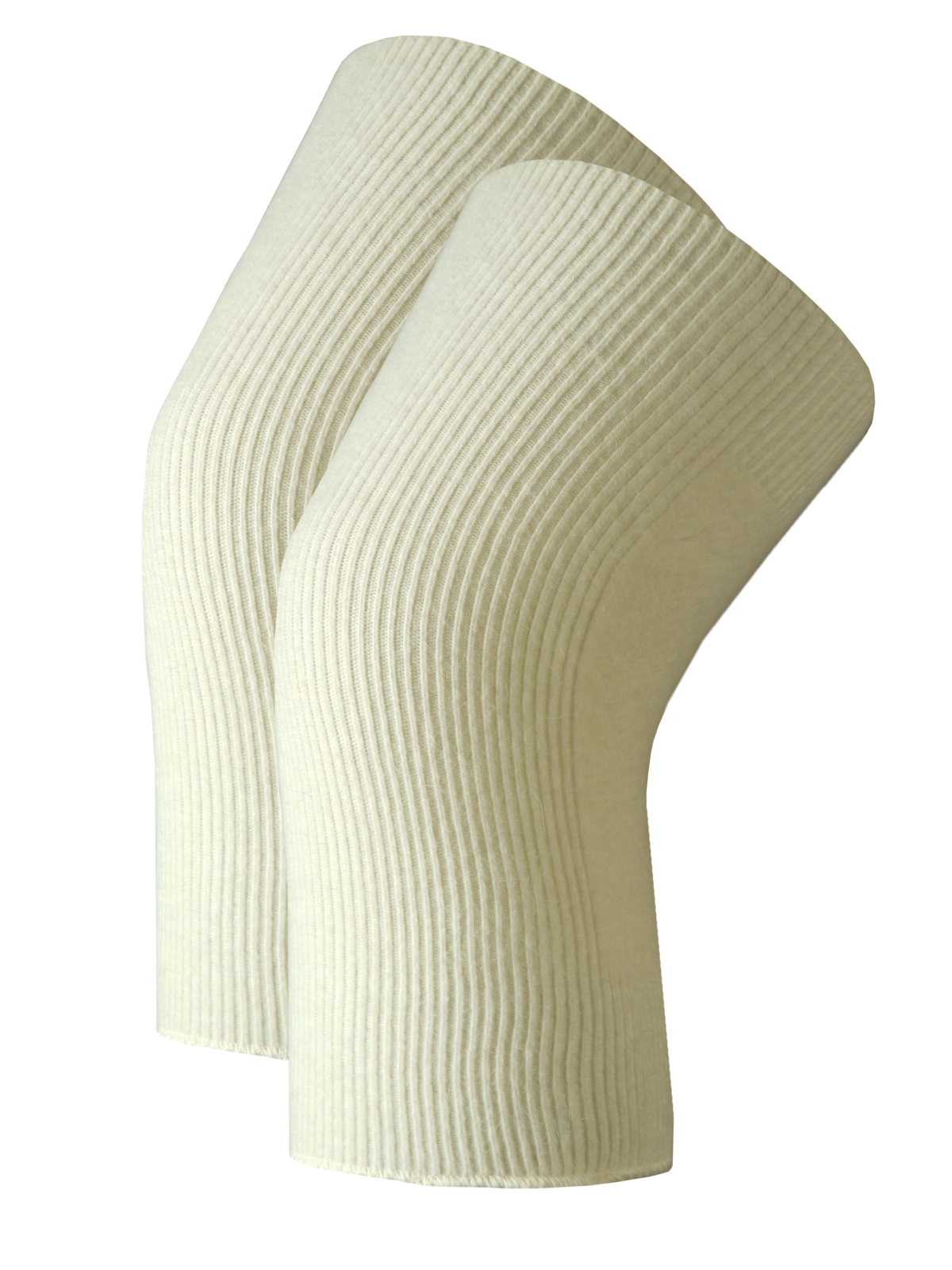 Gelenkwärmer für Knie und Ellenbogen <p> 45% Angora | 25% Schurwolle | 20% Polyamid |  10% Elasthan