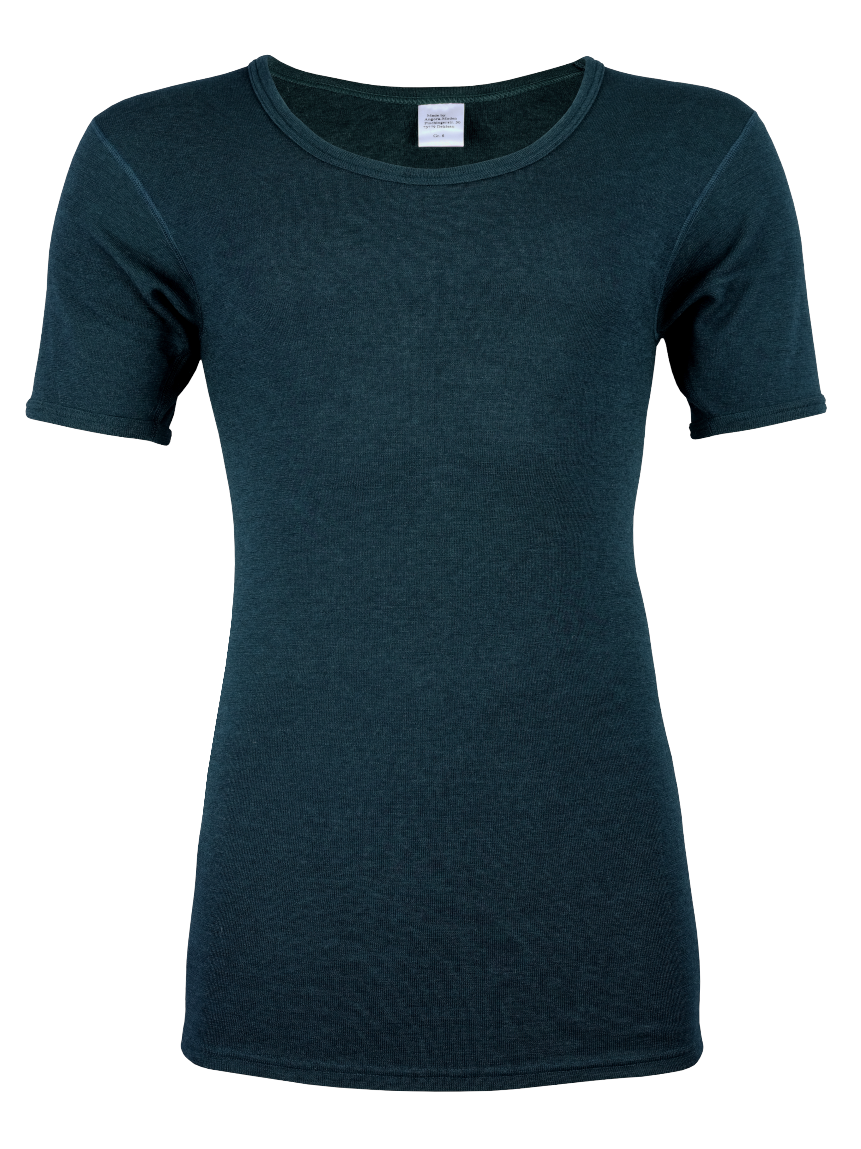 Herrenhemd 1/2 Arm <p> 70% Schurwolle | 30% Seide