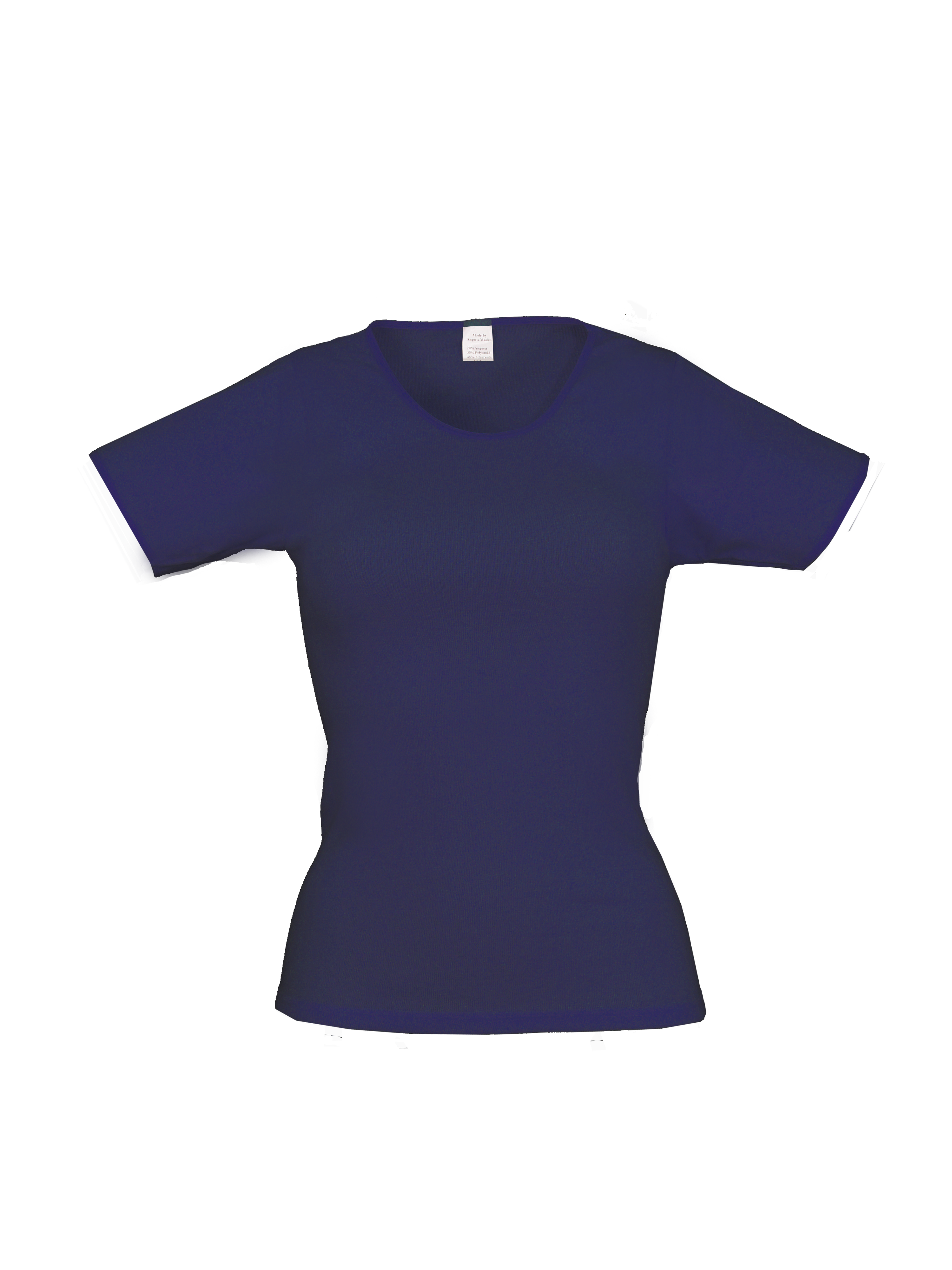 Damenhemd 1/2 Arm <p> 20% Angora 45% Scurwolle 35% Poliamid