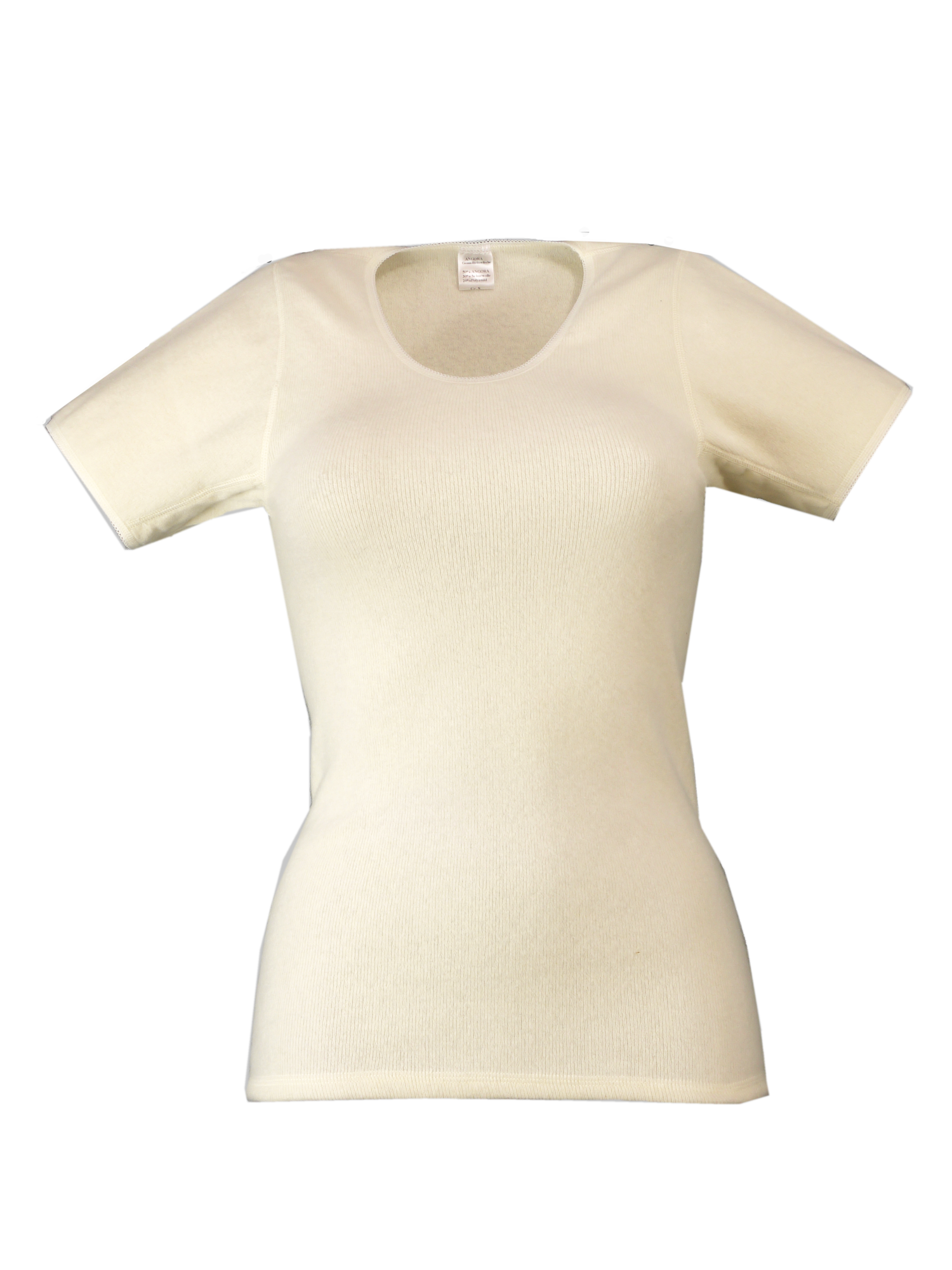 Damenhemd 1/2 Arm <p> 100% Angora