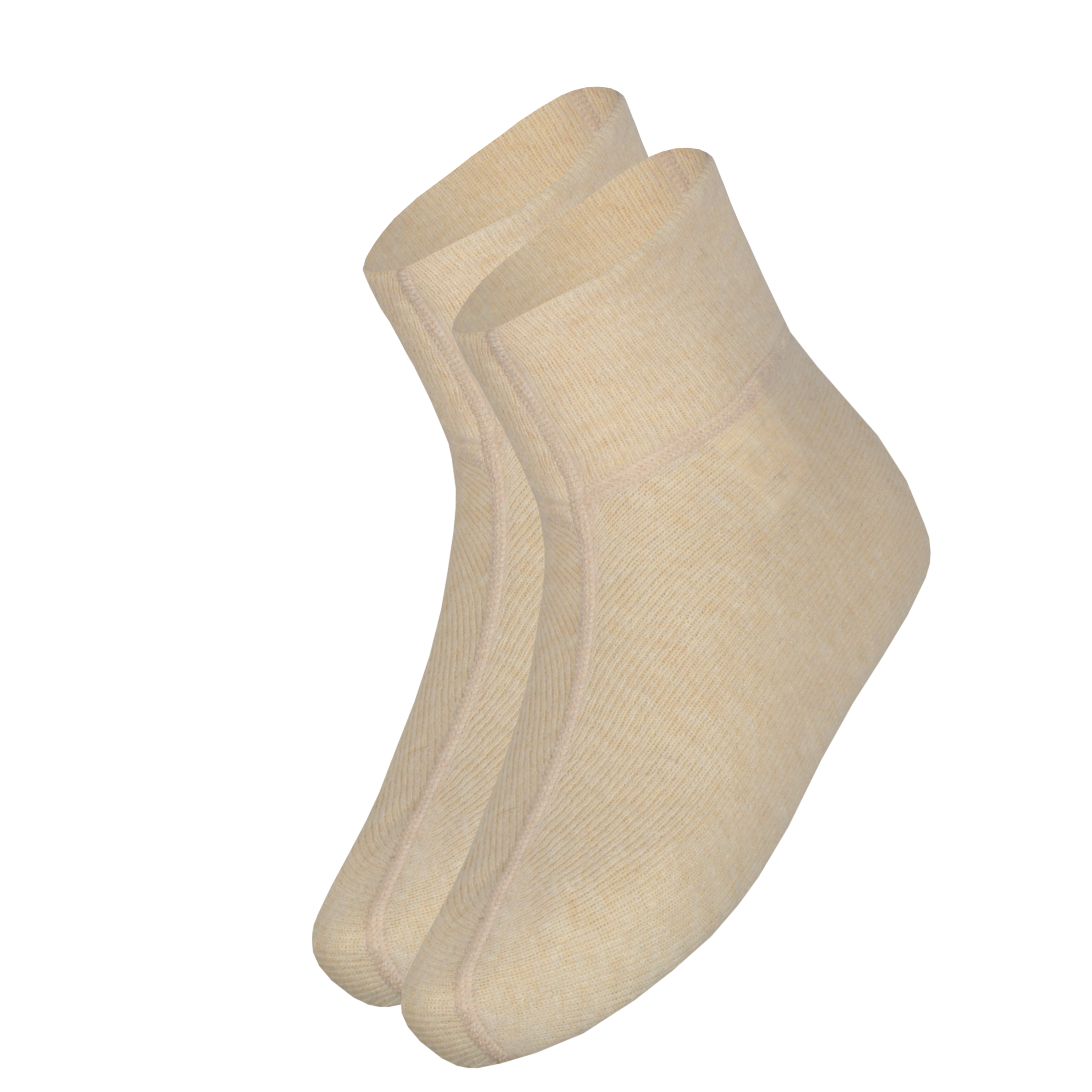 Fußwärmer/Bettschuhe <p> 75% Angora 25% Polyamid