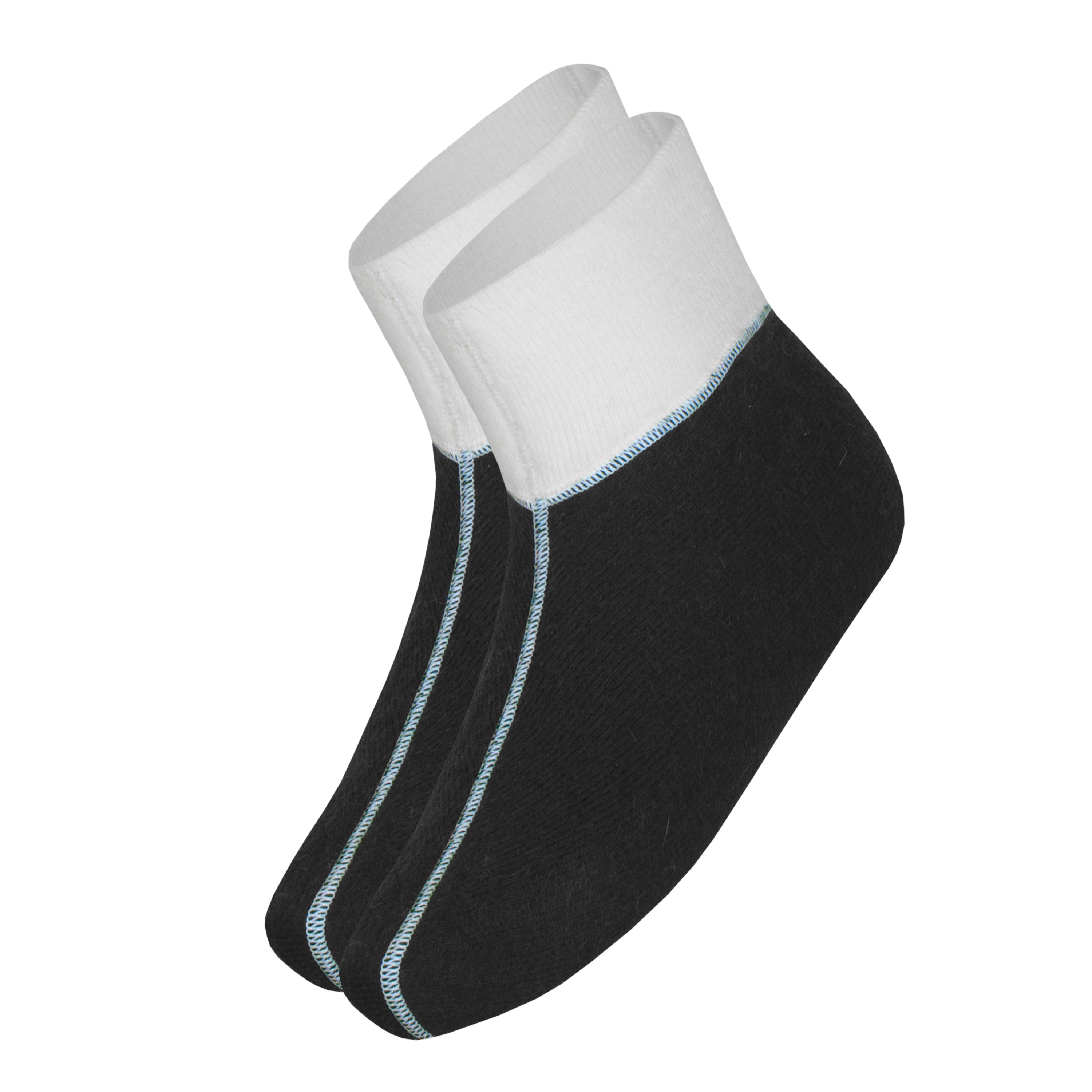 Fußwärmer intensive Ausführung <p> 70% Schurwolle (Merino) 30% Baumwolle
