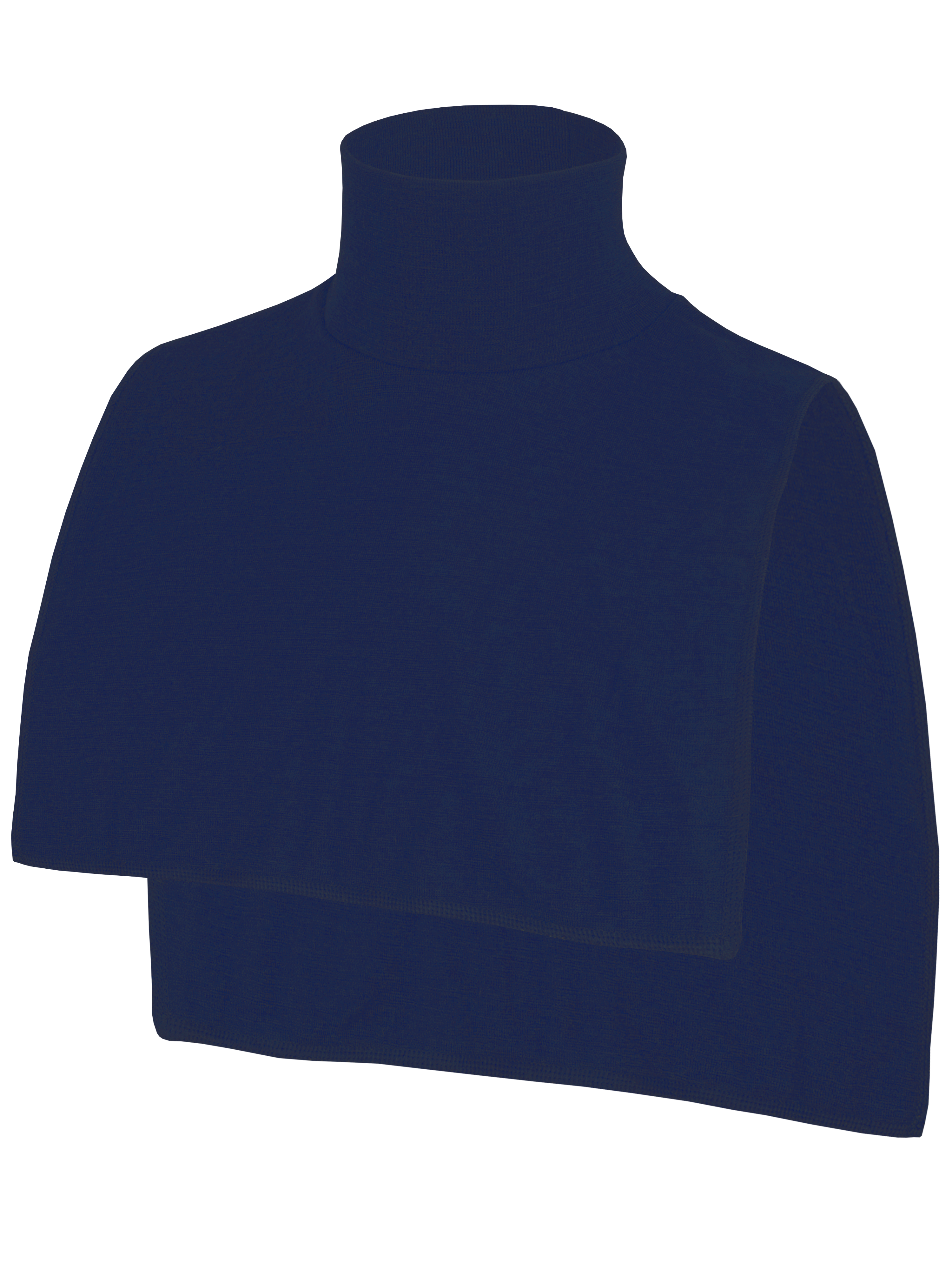 Stehkrageneinsatz <p> 40% Angora 60% Baumwolle