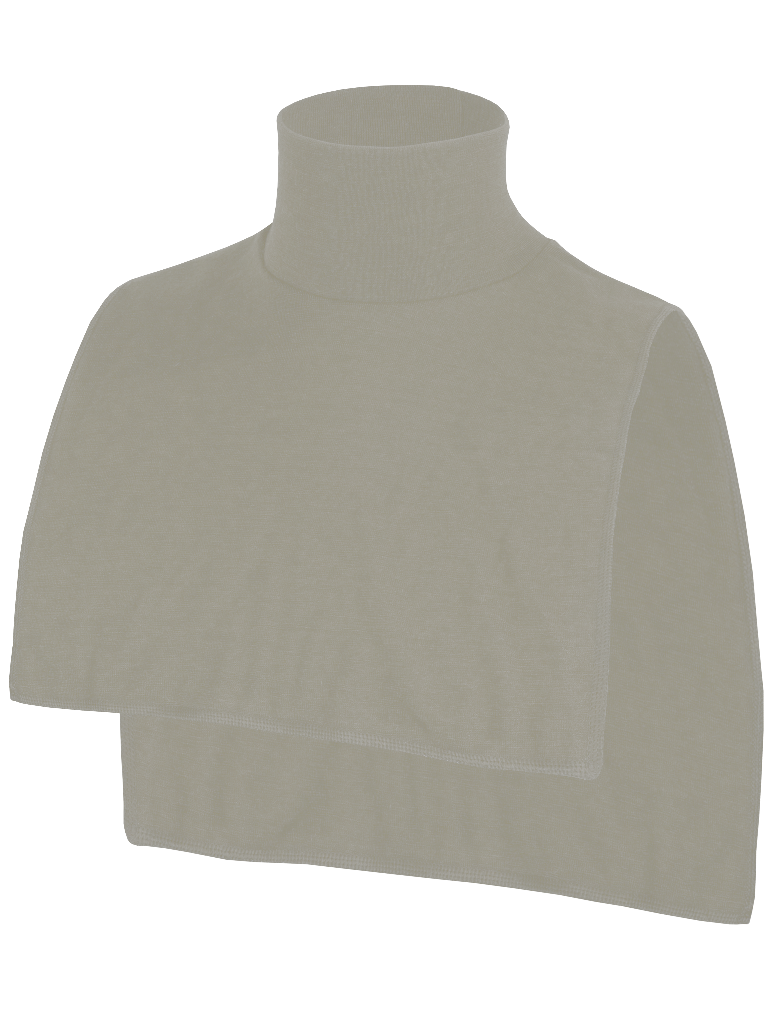 Stehkrageneinsatz <p> 50% Angora 30% Schurwolle 20% Polyamid