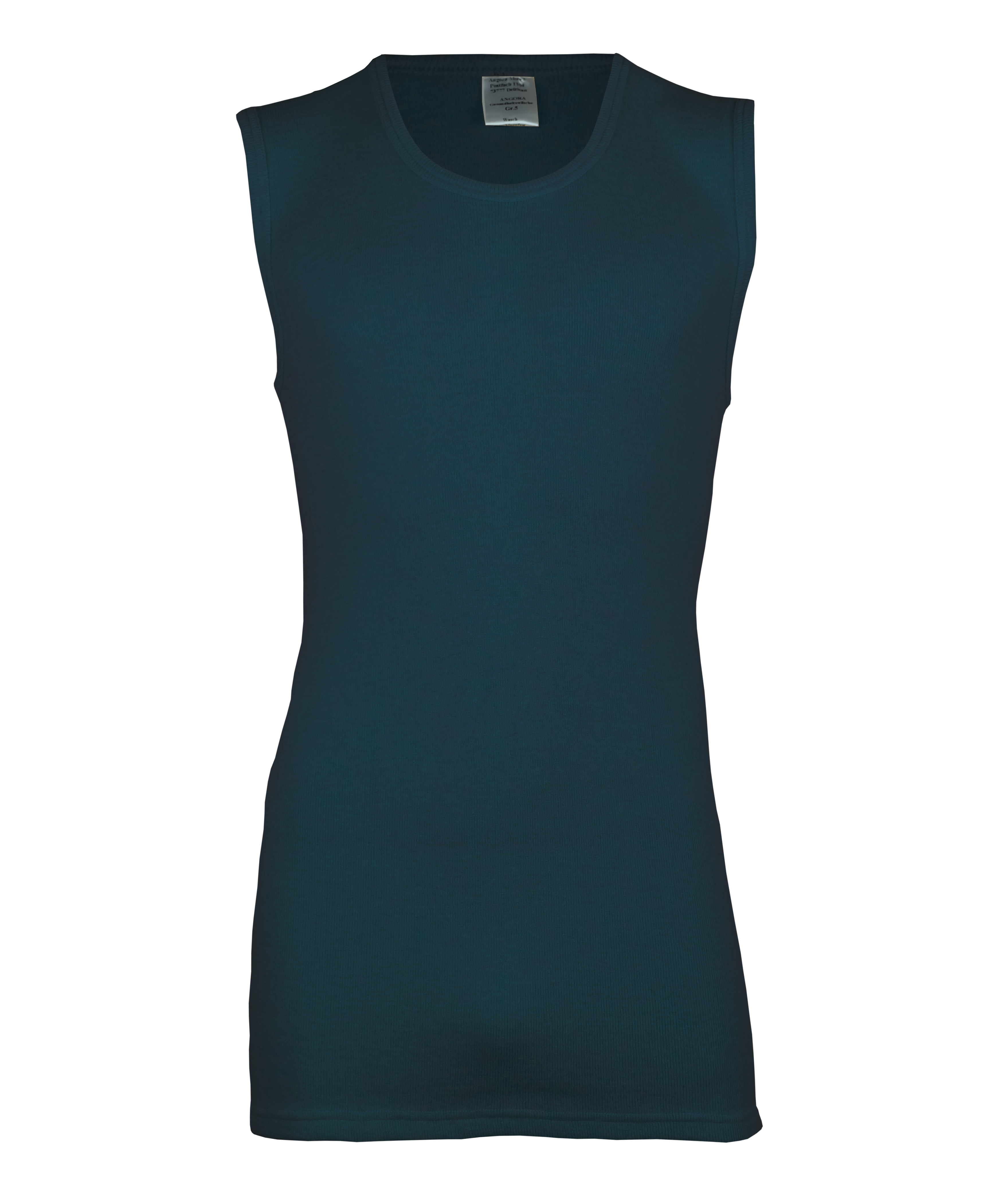 Herrenhemd ohne Arm <p> 70% Schurwolle | 30% Seide