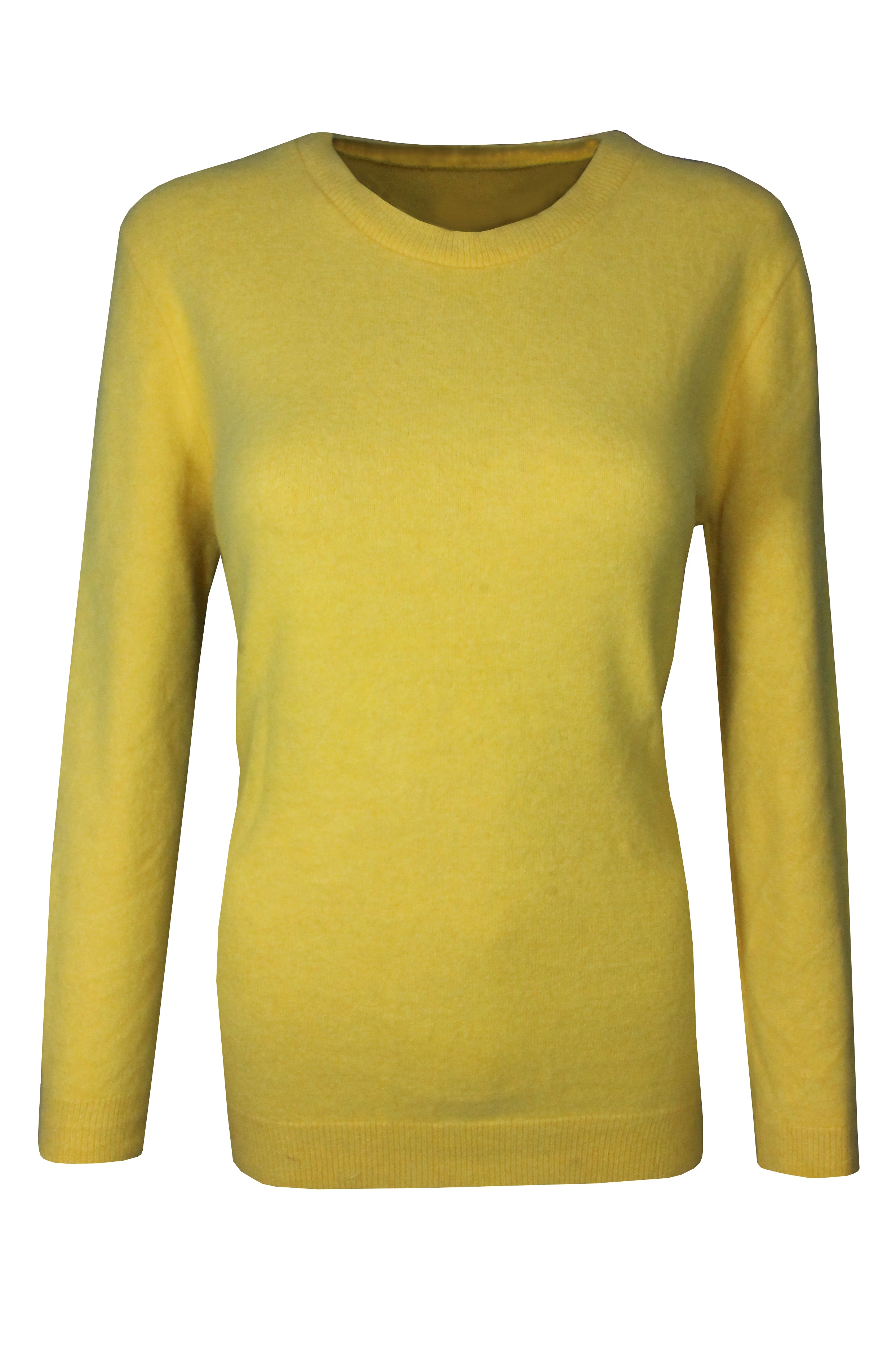 Hochflauschpullover mit Rundhalsausschnitt