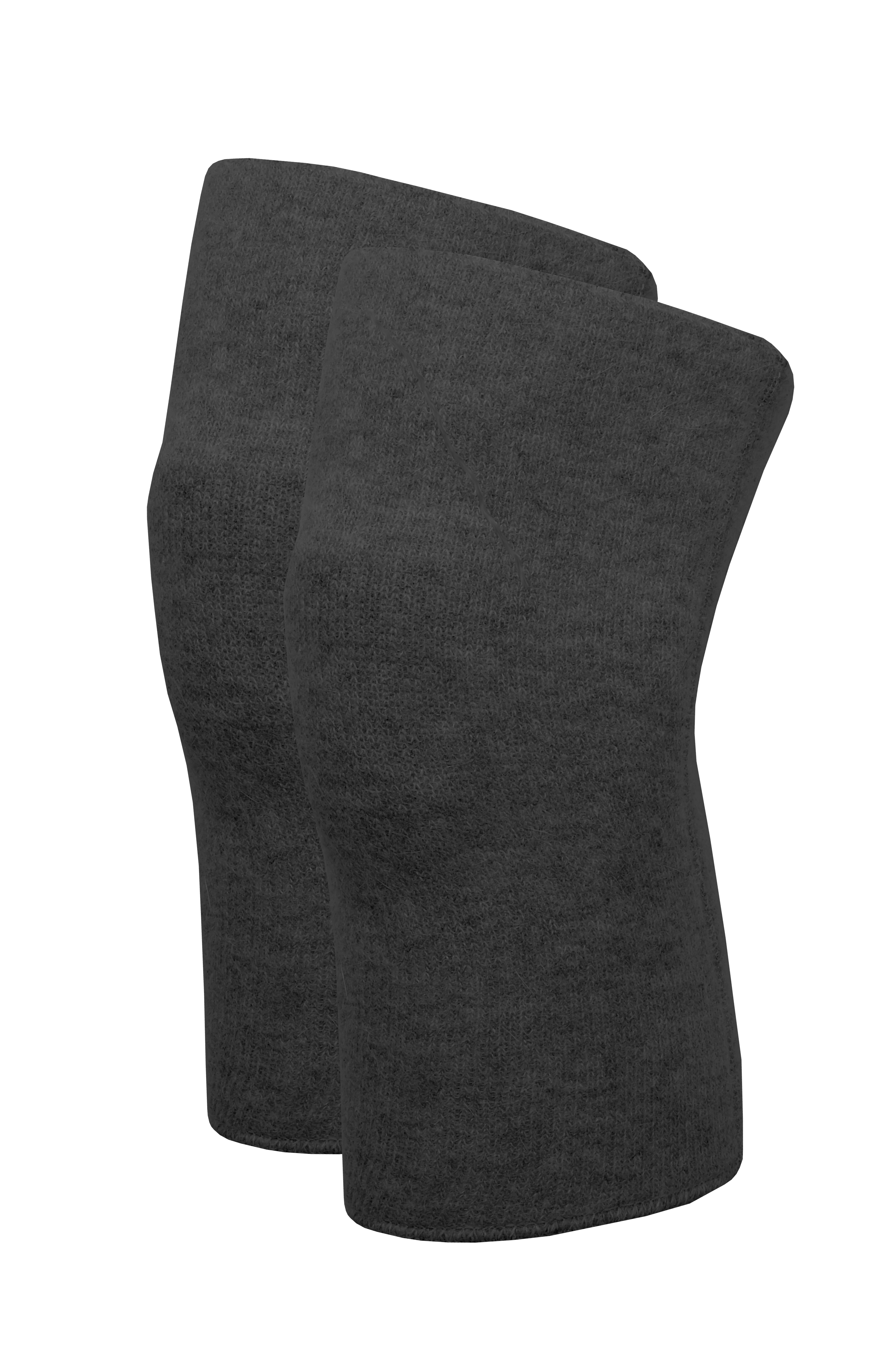 Gelenkwärmer für Knie und Ellenbogen <p> 50% Angora 30% Schurwolle 20% Polyamid