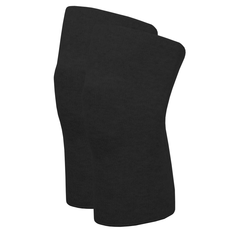Gelenkwärmer für Knie und Ellenbogen <p> 50% Angora 30% Schurwolle 20% Polyamid