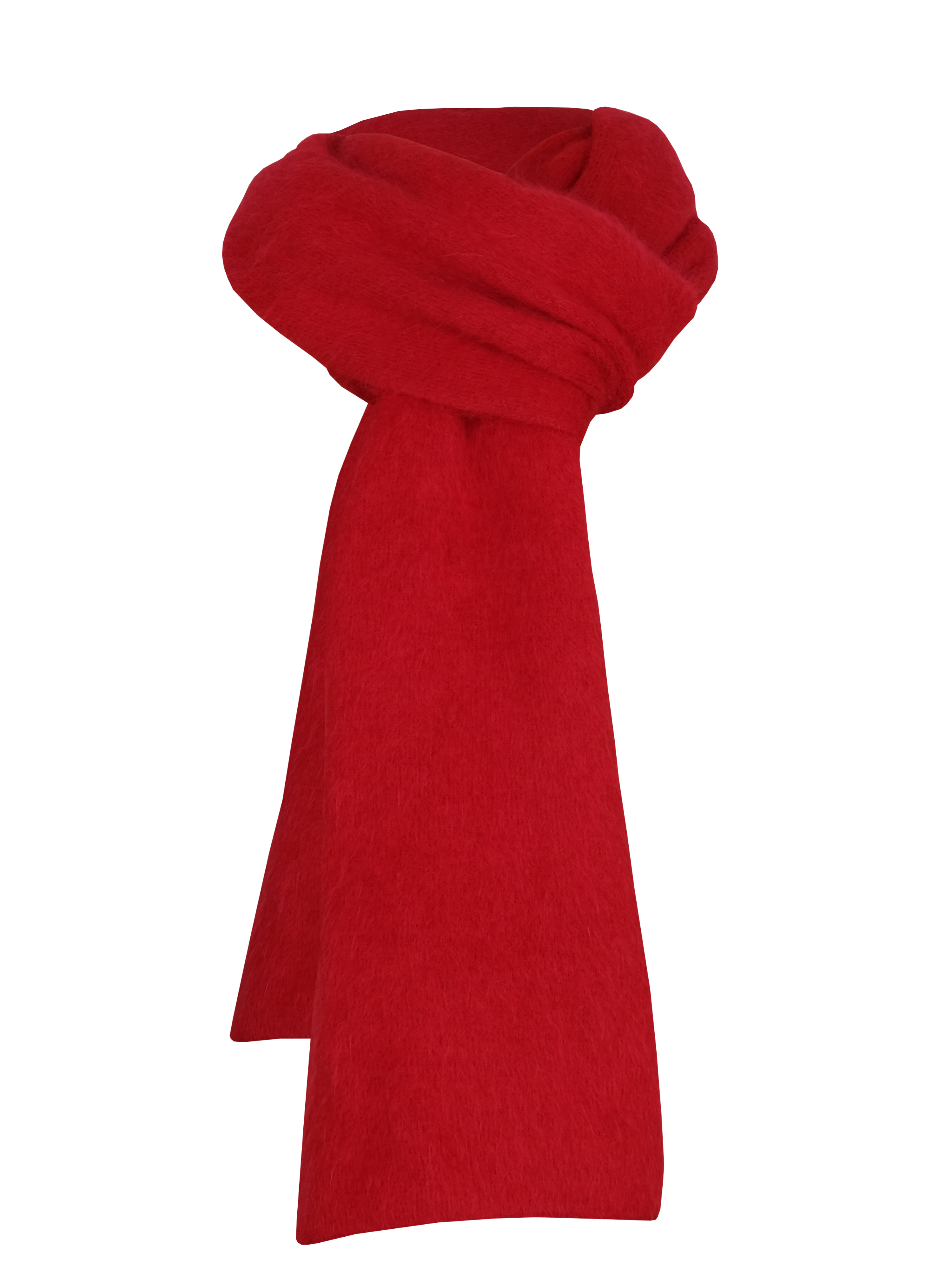 Hochflauschschal, Länge: 170 cm <p> mit 75% Angora