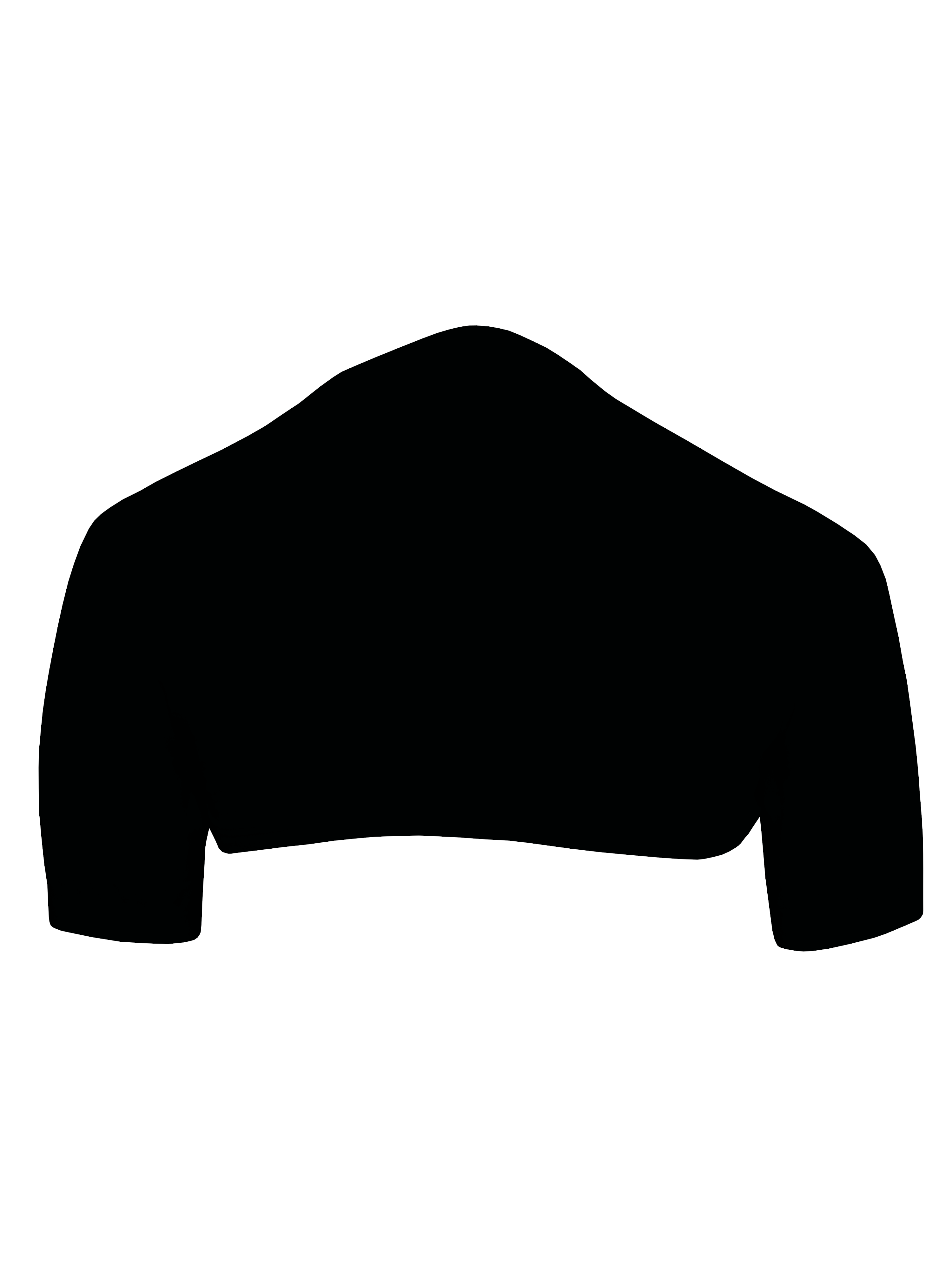 Schulter-/Nackenwärmer kurzarm mit hohem Nacken <p> 60% Baumwolle 40% Angora