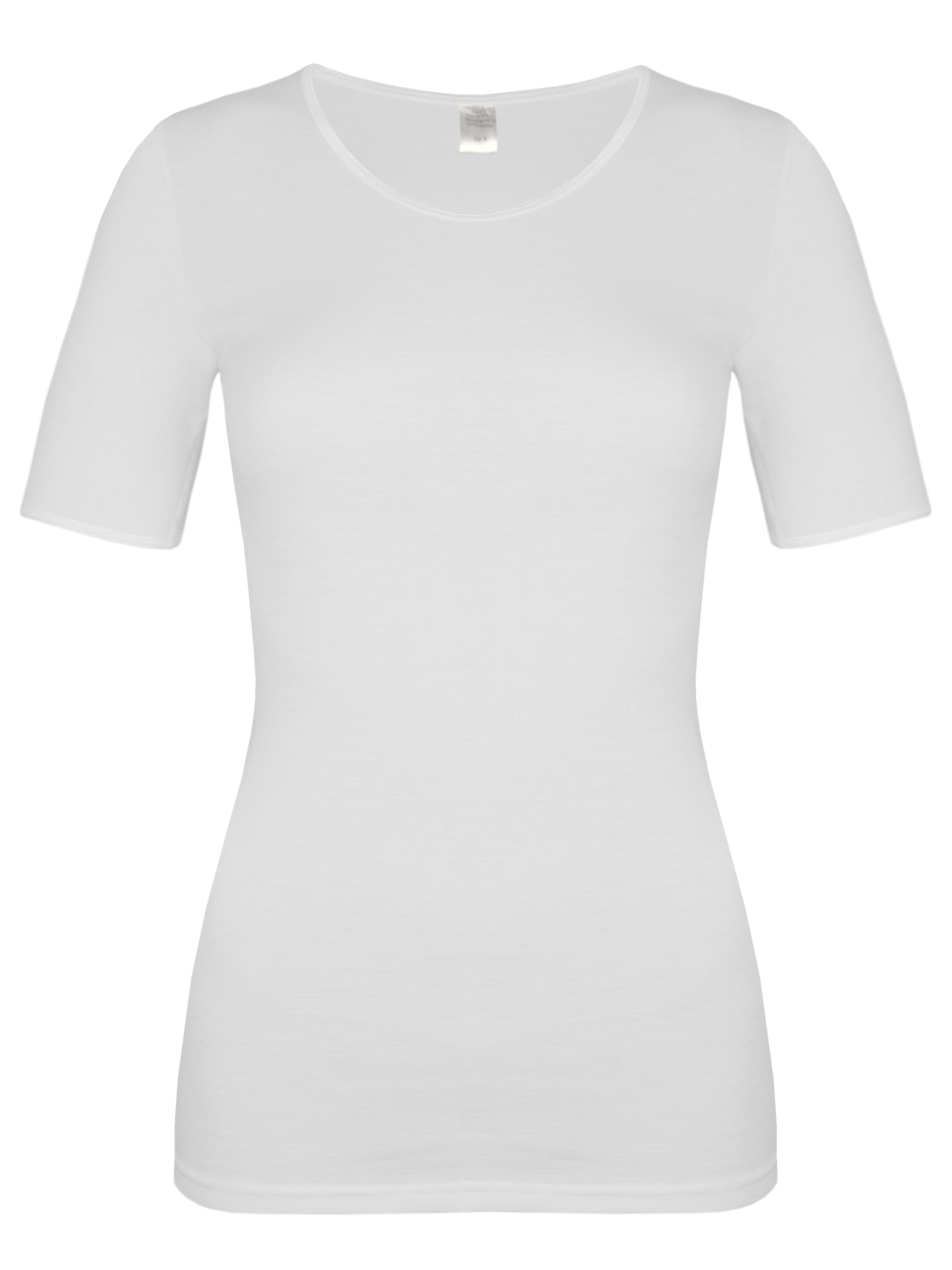 Damenhemd 1/2 Arm <p> 25% Angora 75% Microfaser (Polyester)