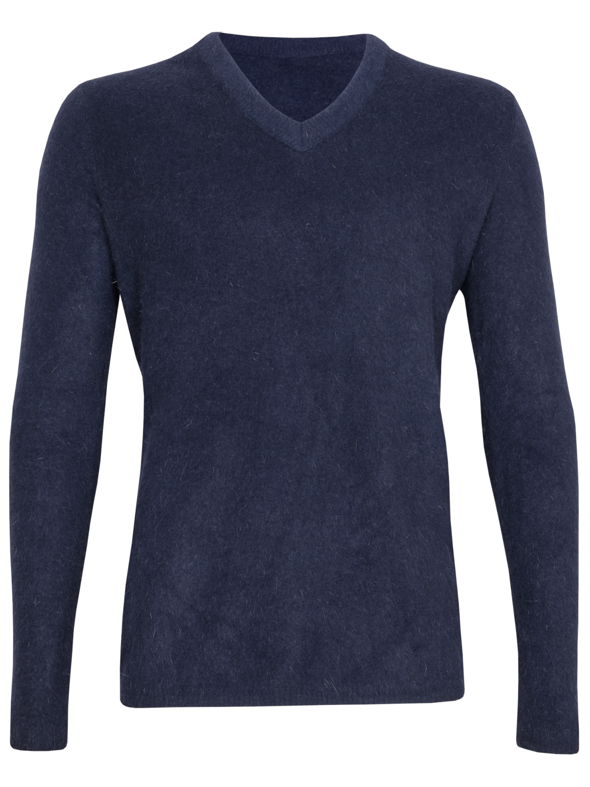 Herrenpullover mit V-Ausschnitt